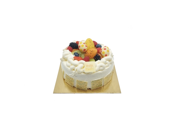 Slagroom paasnest taart 6 pers.